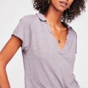 2 for $20 ❤️ Free People Pop Your Collar Tee